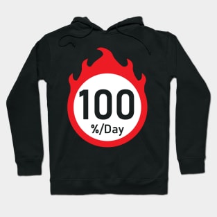 100%, Motivation, Mindset, Life, Speed, Joy, Gift Hoodie